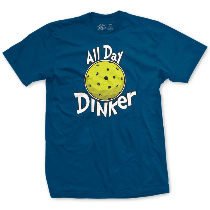 All Day Dinker T-Shirt - All Day Dinker- Unisex Red T-Shirt