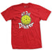 All Day Dinker T-Shirt - All Day Dinker- Unisex Red T-Shirt