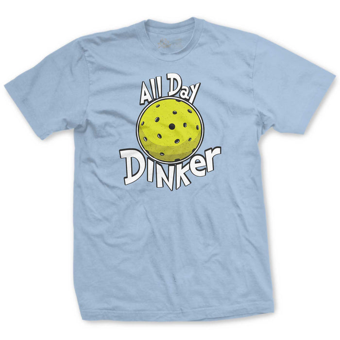 All Day Dinker T-Shirt - All Day Dinker- Unisex Red T-Shirt