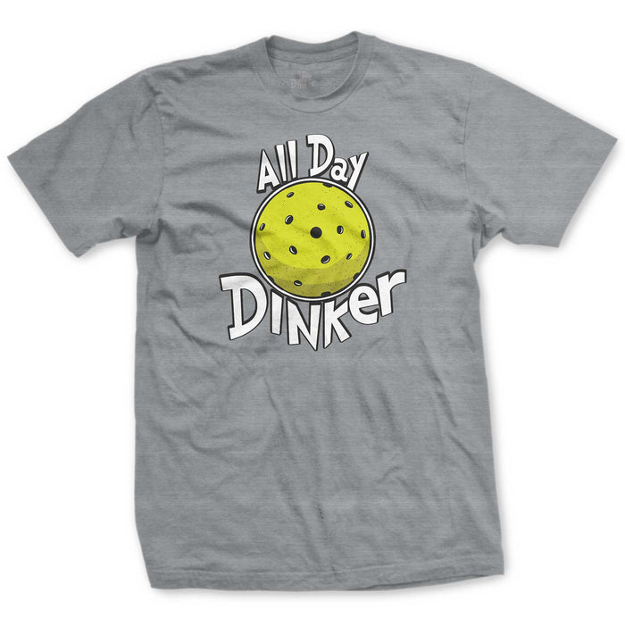 All Day Dinker T-Shirt - All Day Dinker- Unisex Red T-Shirt