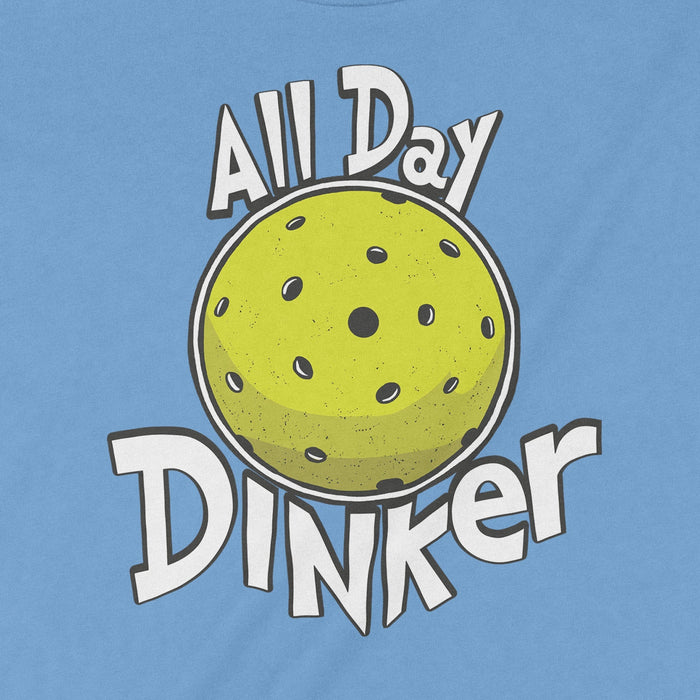 All Day Dinker - Womens T-Shirt - All Day Dinker- Womens Red T-Shirt