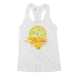 Ball Sunset - Women's Tank Top - All Day Dinker- Womens Red Tank Top