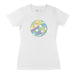 Retro Pastel Pickleball - Women's T-Shirt - All Day Dinker- Womens Black T-Shirt