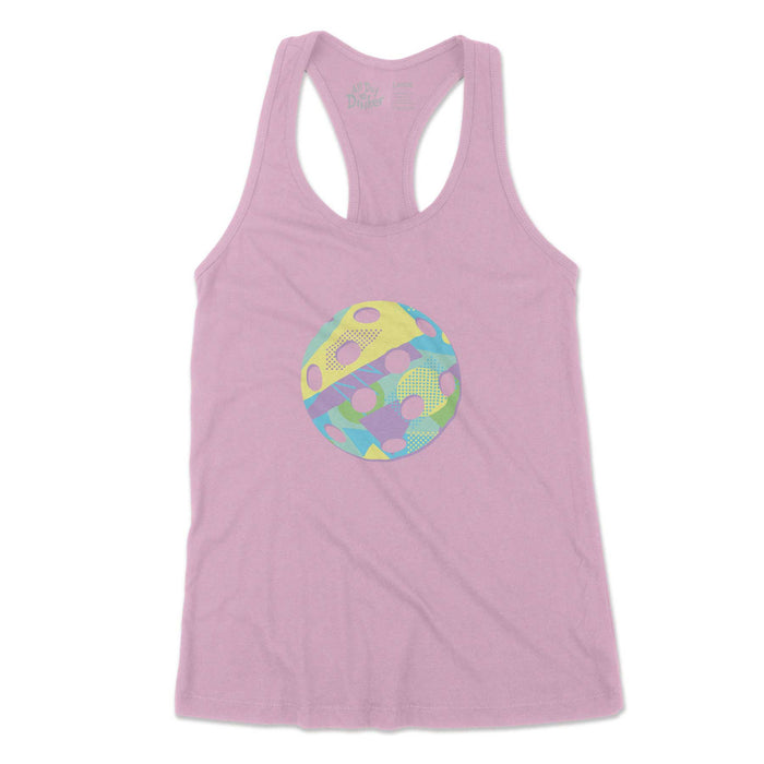 Retro Pastel Pickleball - Women's Tank Top - All Day Dinker- Womens Black Tank Top