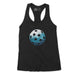 Waves Pickleball - Women's Tank Top - All Day Dinker- Womens Black Tank Top