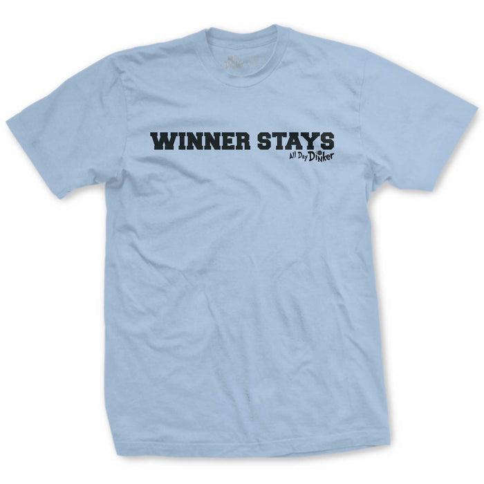 Winner Stays T-Shirt - All Day Dinker- Unisex Red T-Shirt