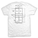 Blueprint T-shirt - All Day Dinker- Unisex Heather_gray T-Shirt