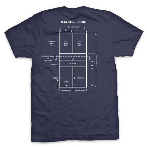 Blueprint T-shirt - All Day Dinker- Unisex Heather_gray T-Shirt