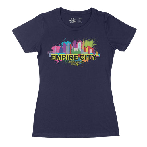 Empire City - Women's T-Shirt - All Day Dinker- Womens Red T-Shirt