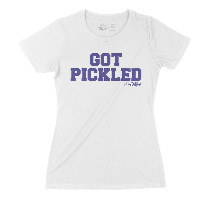 Got Pickled Text - Women's T-Shirt - All Day Dinker- Womens Red T-Shirt