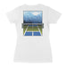 Mountain Court - Women's T-Shirt - All Day Dinker- Womens White T-Shirt