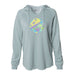 Retro Pastel Pickleball - Women's Lightweight Hoodie - All Day Dinker- Womens Black Hoodie