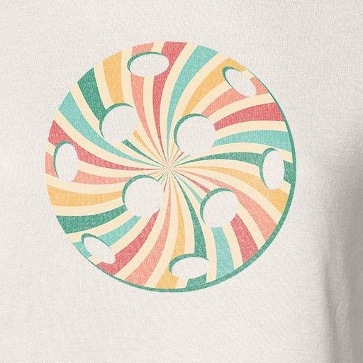 Retro Spiral Pickleball - Women's Crewneck Sweatshirt - All Day Dinker- Womens Misty_blue CrewNeck