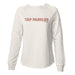 Tap Paddles - Women's Crewneck Sweatshirt - All Day Dinker- Womens Shadow CrewNeck