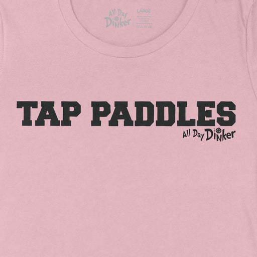 Tap Paddles - Women's T-Shirt - All Day Dinker- Womens Red T-Shirt