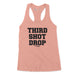 Third Shot Drop Text - Women's Tank Top - All Day Dinker- Womens Lilac Tank Top