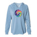 Tie Dye Pickleball - Women's Lightweight Hoodie - All Day Dinker- Womens Black Hoodie